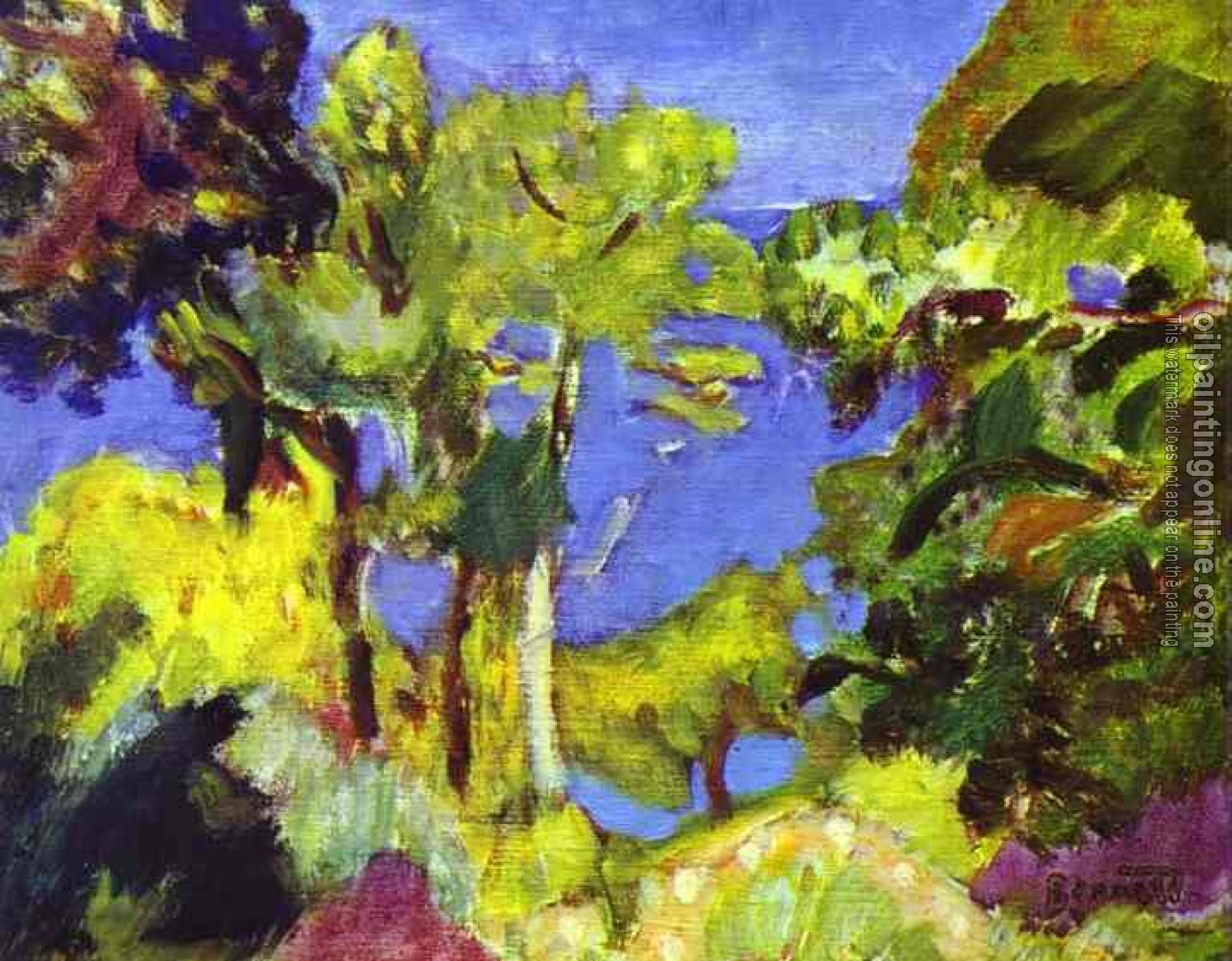 Pierre Bonnard - Landscape of Cote d Azur